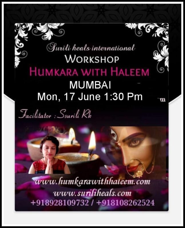 Monday, 17 June 2024 – Humkara with Haleem Mumbai Workshop