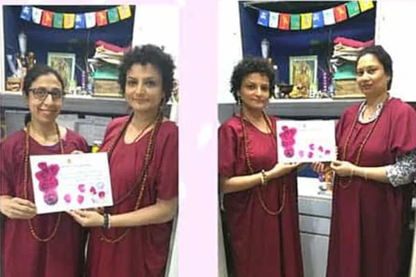 Lama Fera Master Level Participant attending Workshop at New Delhi November 2018