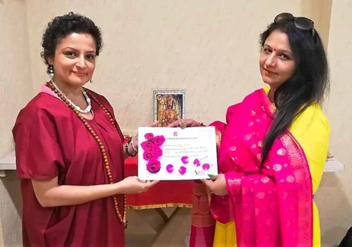 Lama Fera Master Level Participant attending Workshop at New Delhi November 2018